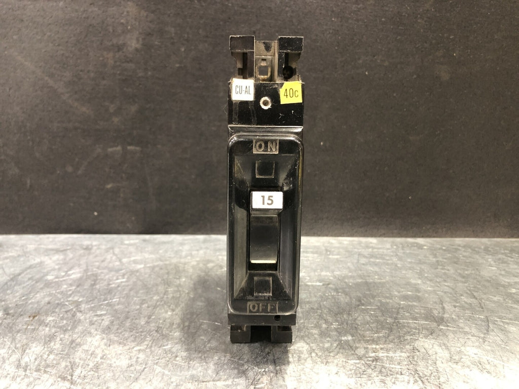 FEDERAL PIONEER 15 Amp, 1 Pole, 346 volts Circuit Breaker NEF311015
