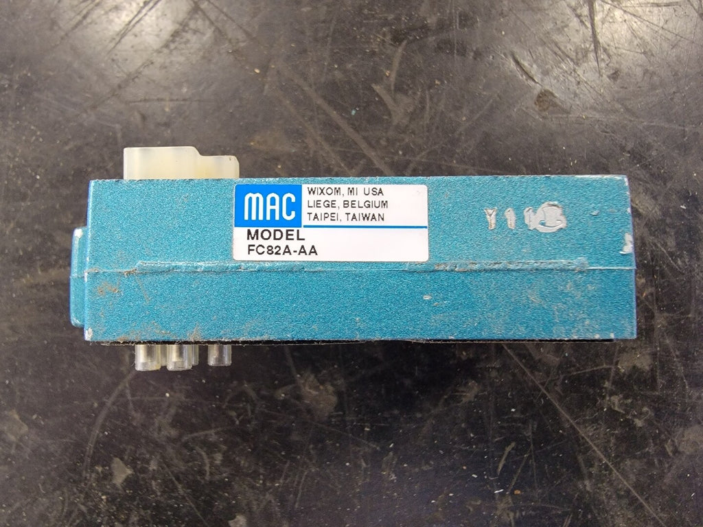 MAC Pneumatic Valve FC82A-AA, 82 Plug in, 1/8" NPT