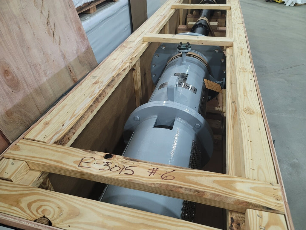 FLOWSERVE 8'' Vertical Turbine Pump 12 EJH-1 w/ 25 hp Motor