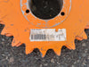 BC BEARING Roller Chain Sprocket HDS100Q221, Double Single
