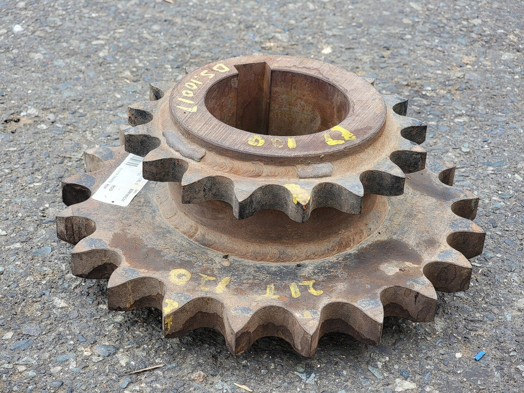 Roller Chain Sprocket DS100B17120B21308, Size 100/120, 17/21T