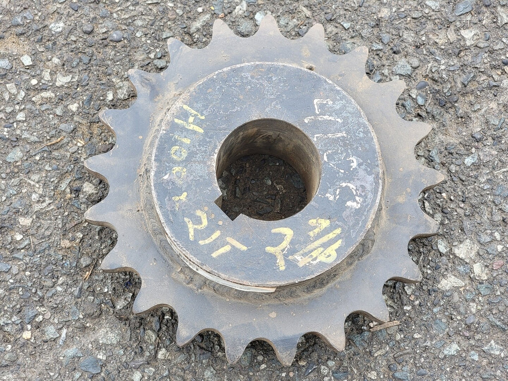 Roller Chain Sprocket 100C21207, Size 100, 21 Teeth