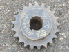 Roller Chain Sprocket 100C21207, Size 100, 21 Teeth
