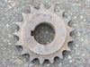 Roller Chain Sprocket H120B17302, Size 120, 17 Teeth