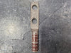 BURNDY 2 AWG 2 Hole Compression Lug Brown Die 10, YA2C2TC38