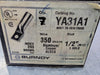 BURNDY 350 MCM 1 Hole Compression Lug Brown Die 299, YA31A1 (Box of 7)