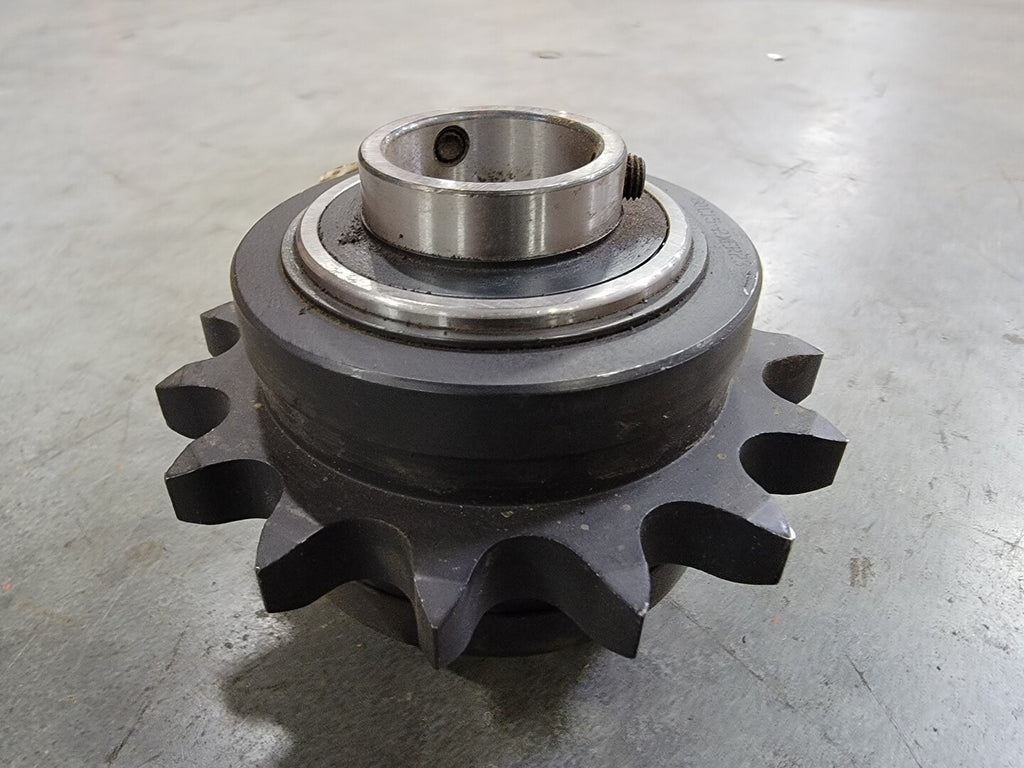 Idler Roller Chain Sprocket 80C15107IA, Size 80, 15 Teeth w/ ER23 Bearing