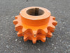Roller Chain Sprocket HD140C15, Double, Size 140, 15 Teeth