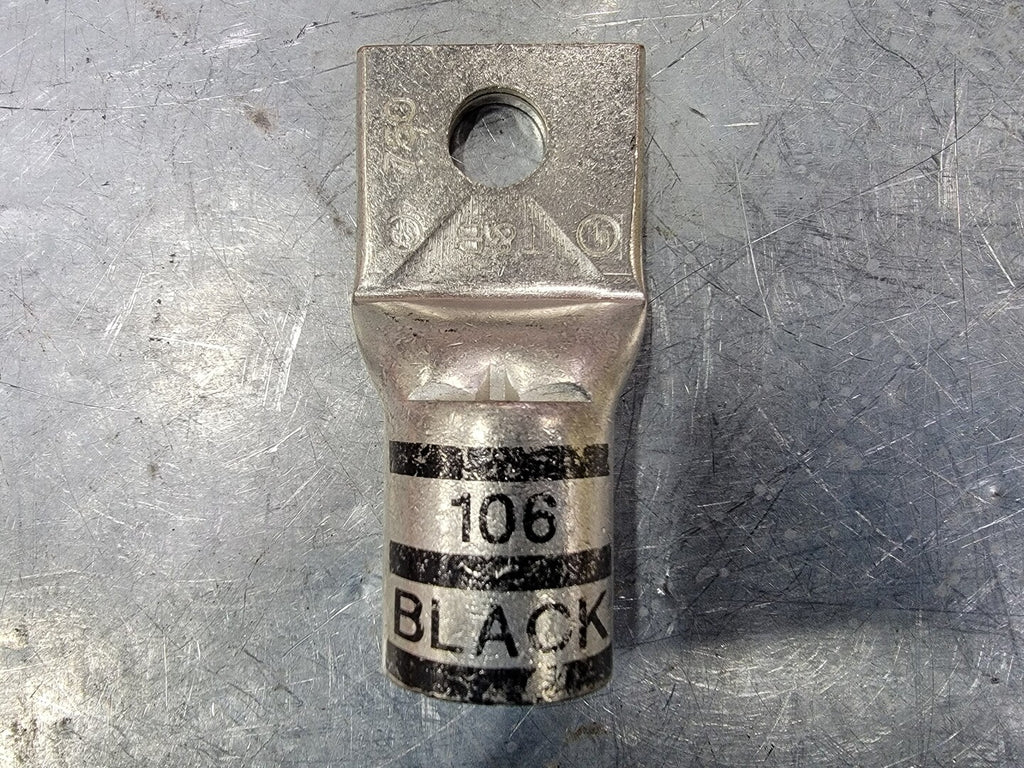 THOMAS BETTS 750 kcmil Short Barrel Compression Lug Black Die 106