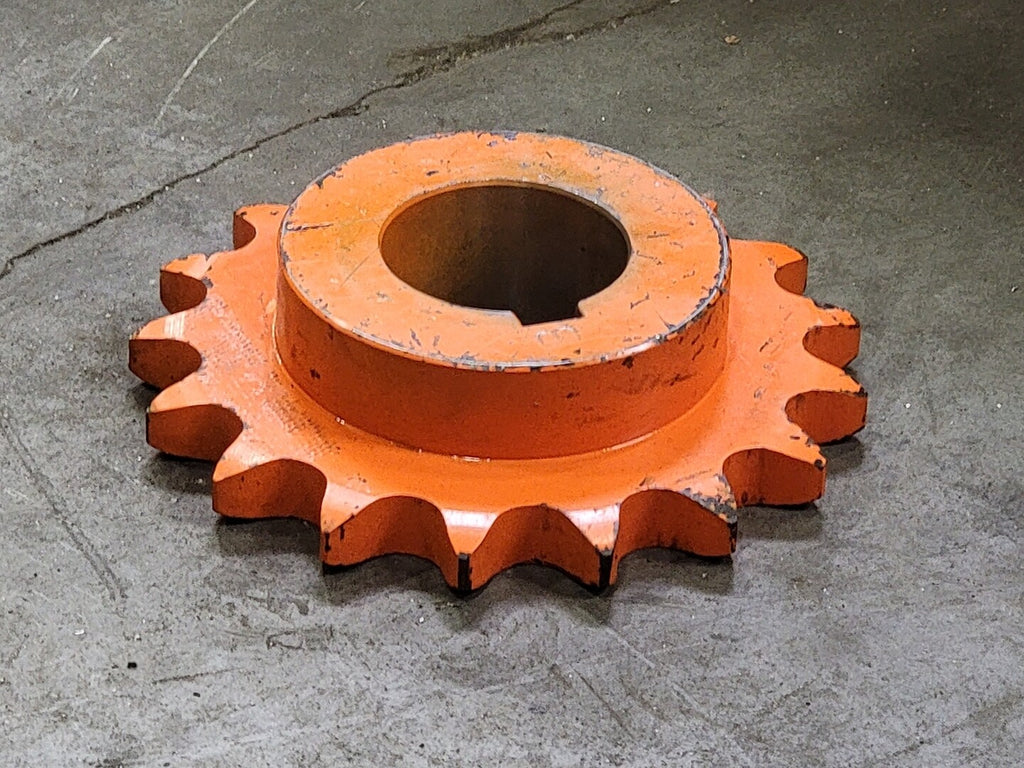 Roller Chain Sprocket H100B17207, Size 100, 17 Teeth