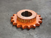 Roller Chain Sprocket H100B17207, Size 100, 17 Teeth