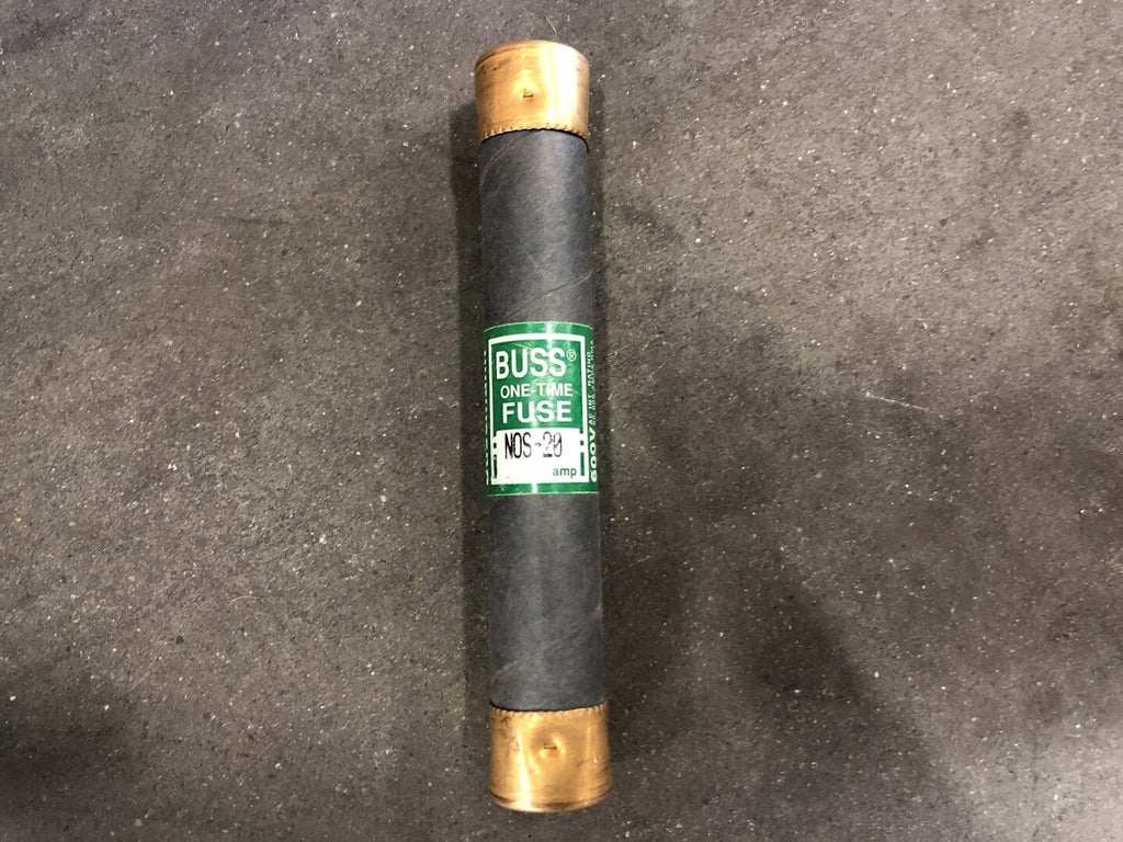 COOPER 20 Amp Class K5 One-Time Fuse NOS-20