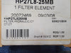 HYPRO Hydraulic Filter Element No. HP27L8-25MB