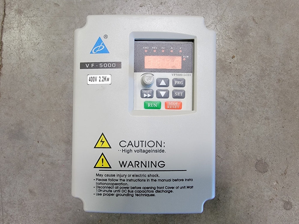 PIONEER 2.95 hp, 380 Volts, 3-Phase Inverter VFD VF5000-C4T2P2G