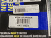 NAPA Automotive Starter No. 4N-5022, CCW Rotation, 12 volts, 9 Teeth