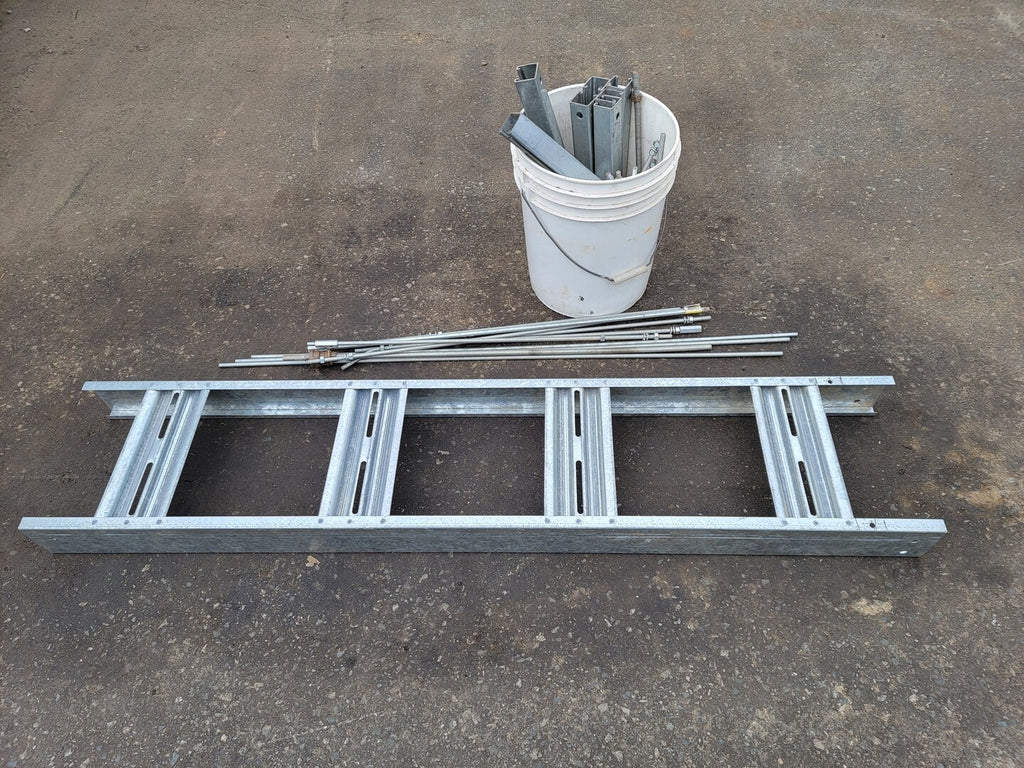 12" Metal Straight Cable Tray