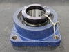 BLUE BRUTE Square Flange Block Bearing 3-7/16" Bore, QMFL18J307S