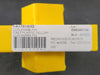REDWOOD PLASTIC Sharkfin Yellow Cast Plastic Pusher Lug No. R17810M2