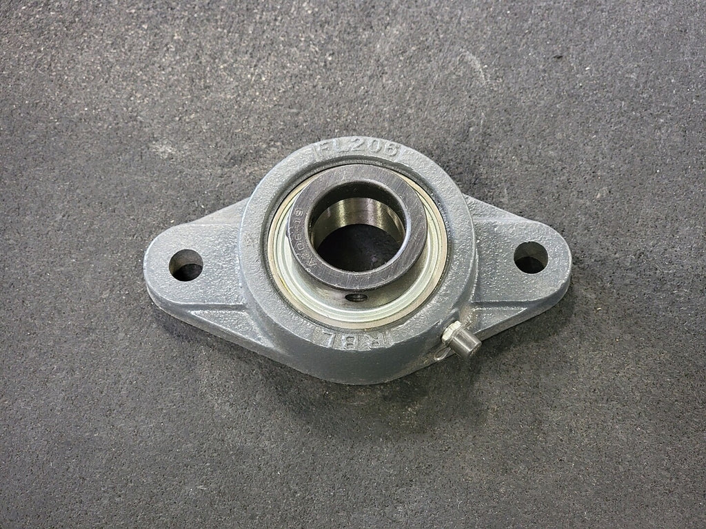 RB INTERNATIONAL Flange Bearing 1-3/16" Bore, UCFL206-19
