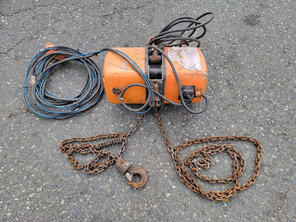 JETCO 550 lb Electric Chain Hoist 0.8 hp, 230/460 Volts, 40 FPM, HO3999019-529