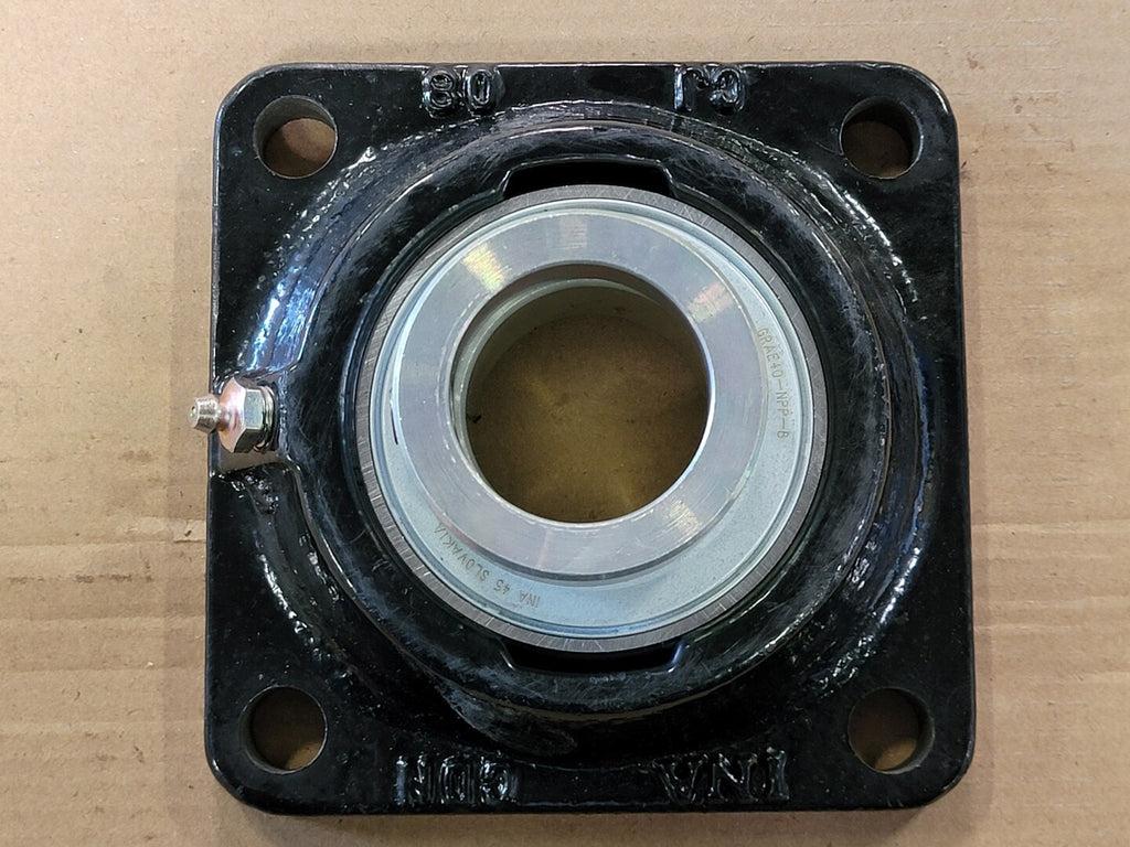 Square Flange Block Bearing 1.57" Bore, PCJ40