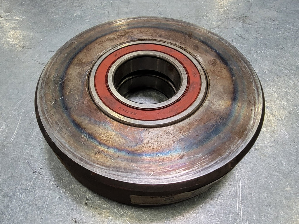 CATERPILLAR Carriage Roller w/ Bearing No. 0689989, 8.0" OD, 4-1/2" ID, 1-7/8" WD, Steel