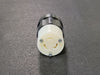 LEVITON Electrical Twist Lock Connector Plug No. 2323CN, 20 amp, 250 volts, 2 pole