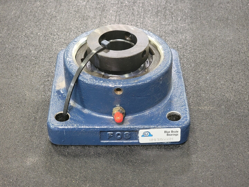 TIMKEN Square Flange Block Bearing 1-1/2" Bore, QMF10166SM