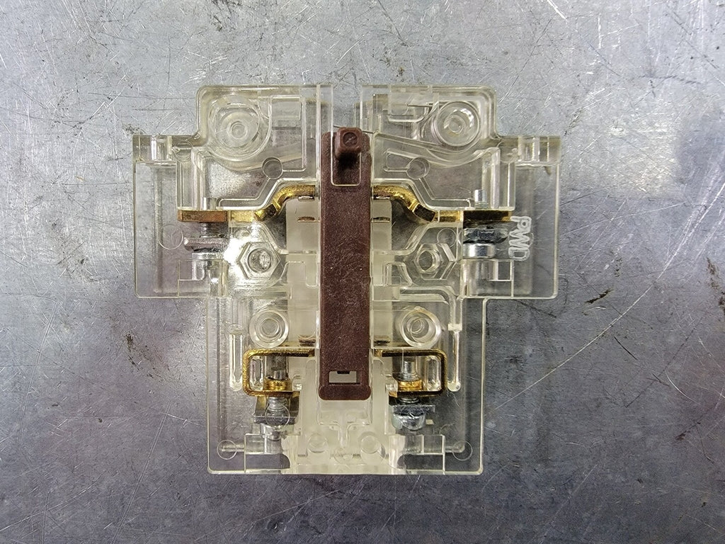 ALLEN-BRADLEY Auxiliary Contact Block 195-GA11, 1 NO/NC