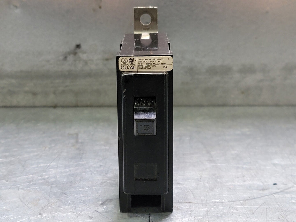 WESTINGHOUSE 15 Amp, 1 Pole, 120/240 volts Circuit Breaker BA115