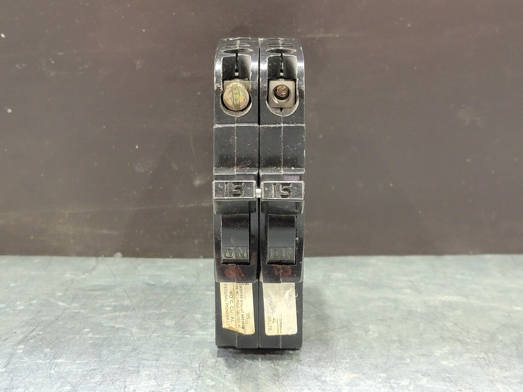 FEDERAL PIONEER 15 Amp, 2 Pole, 120/240 volts Circuit Breaker NC0215CP 