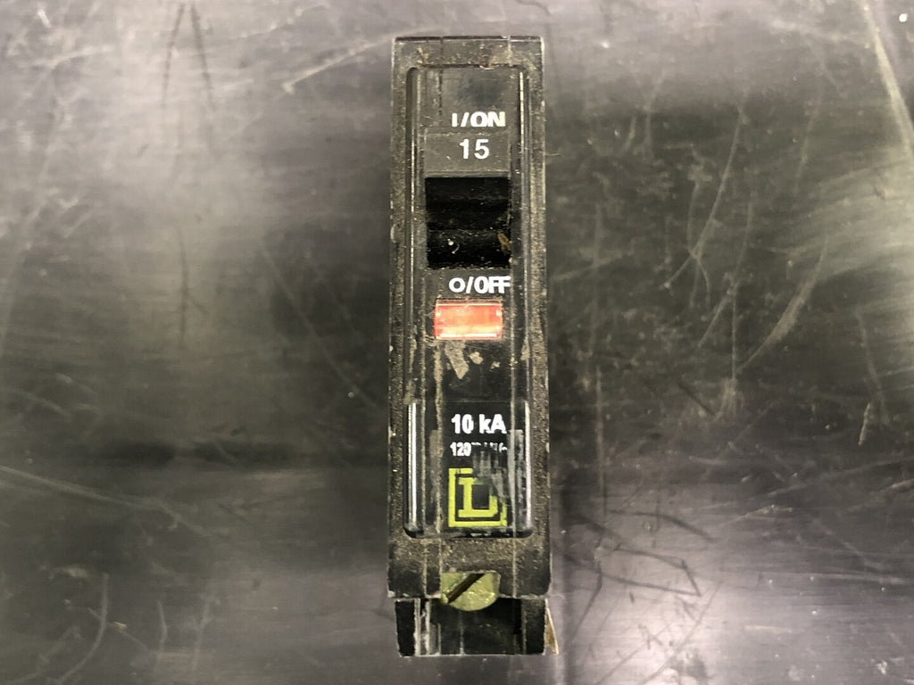 SQUARE D 15 Amp, 1 Pole, 120/240 volts Circuit Breaker QO115CP