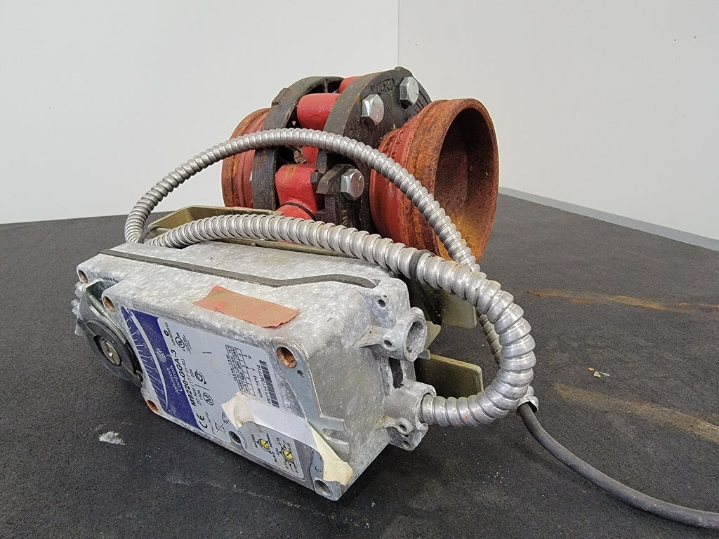JOHNSON Damper Actuator No. M9220-GGA-3 w/ No. 50 Concentric Reducer