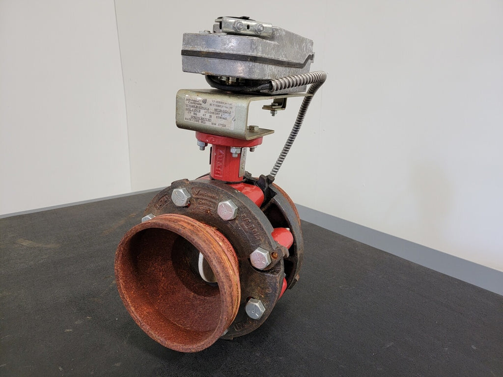JOHNSON Damper Actuator No. M9220-GGA-3 w/ No. 50 Concentric Reducer