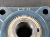 FYH 4- Bolt Square Flange Block Bearing No. UCFX05-100D1, 1"  Bore