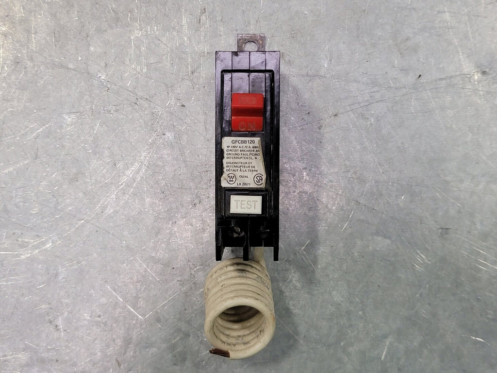 WESTINGHOUSE 20 Amp, 1 Pole, 240 volts Circuit Breaker GFCBB120