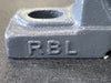RB INTERNATIONAL Pillow Block Bearing 1-3/16" Bore, SAP206-19FP9