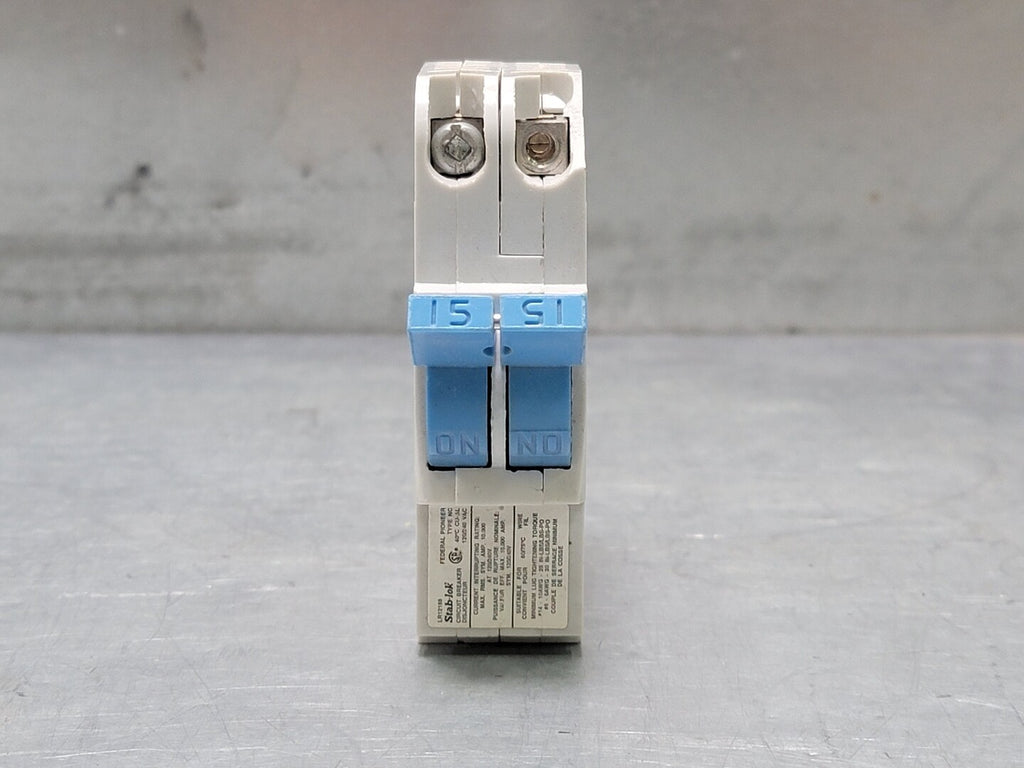 FEDERAL PIONEER 15 Amp, 2 Pole, 240 volts Circuit Breaker NC215