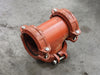 4", Equal-Tee, w/ 3x, 4", Couplings, Bolted, V-Z05