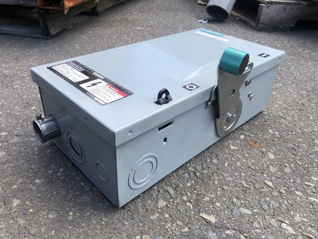 SIEMENS 60 Amp Industrial Duty Switch ID362 
