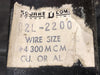 SQUARE D 200 Amp 2 Pole Circuit Breaker C2L-2200 