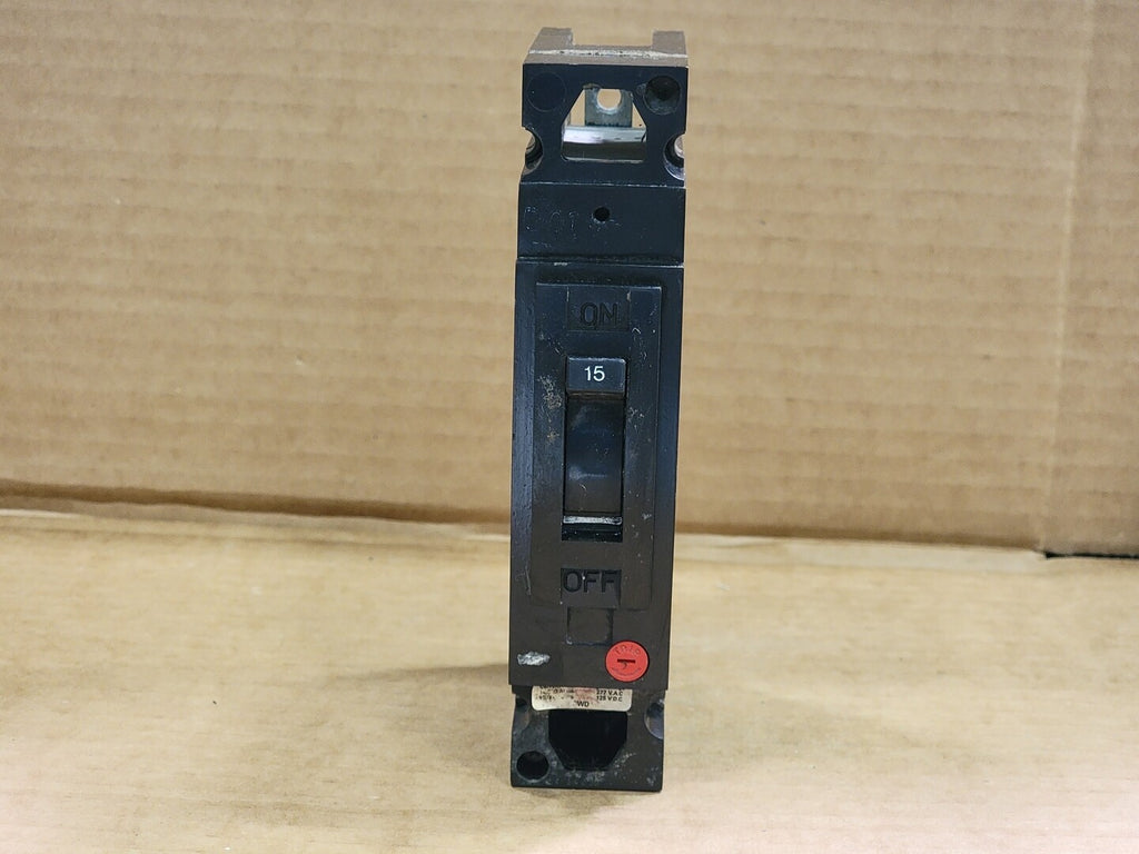GENERAL ELECTRIC 15 Amp, 1 Pole, 120/240 volts Circuit Breaker TED113015 