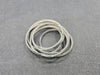 PARKER FILTRATION 2-1/2" Buna-n Piston Seal Repair Kit PR252H0001RPH