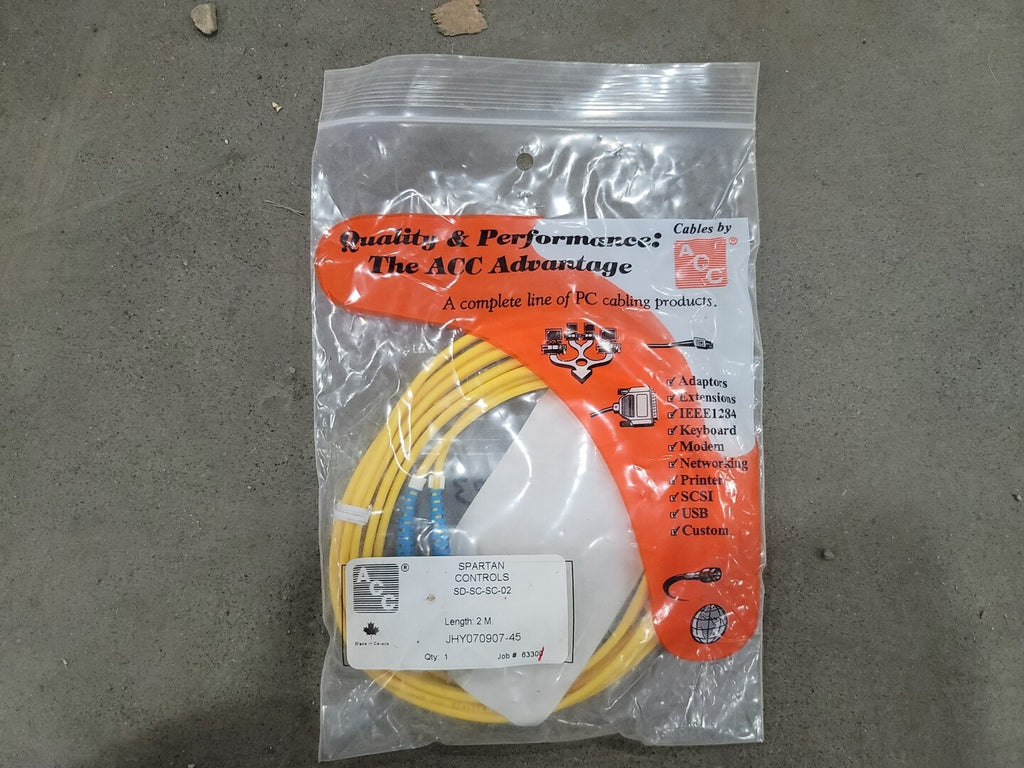 ACC 2M Fiber Optic Patch Cord Cable SD-SC-SC-02