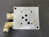 Pneumatic Valve Base No. DSHB3260, 1" NPT Port, Aluminum