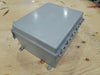HOFFMAN 12" x 10" x 6" Continuous Hinge, QR Cover Enclosure A12106CHQRFG