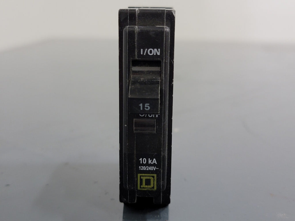 SQUARE D 15 Amp, 1 Pole, 120/240 volts Circuit Breaker QO115 