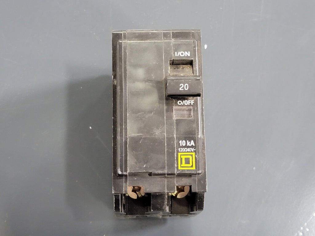 SQUARE D 20 Amp, 2 Pole, 120/240 volts Circuit Breaker QO220 