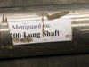 METRIGUARD Roll Load 720MEC11321, 25-1/8 in LG, 2-1/6 in. Dia. Chromed Steel, 7200 HCLT