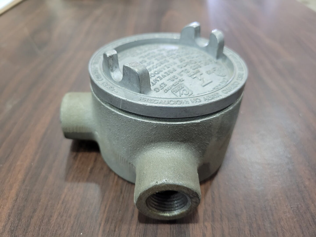 CROUSE-HINDS 3/4" T Union Type Fixture Fixing Box GUAL23